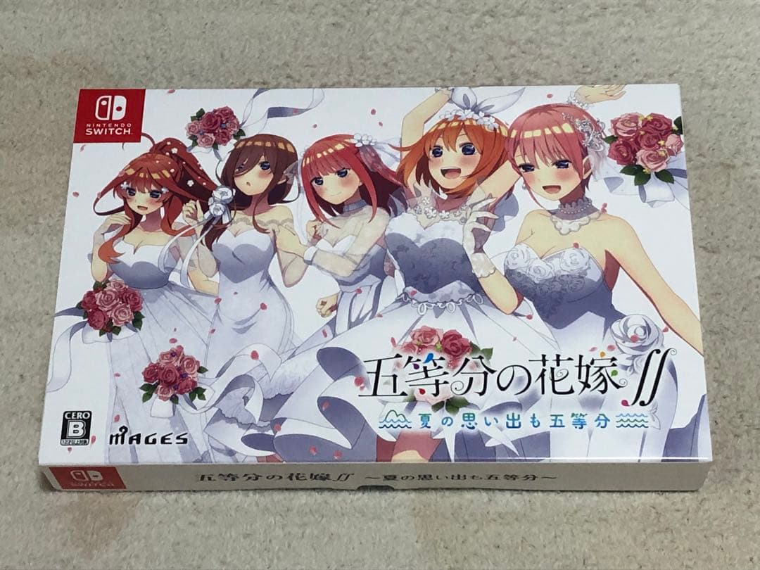 五等分の花嫁 夏の思い出も五等分 Switch版 店舗特典付き