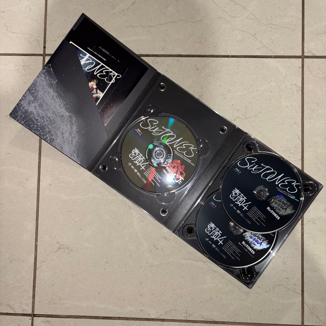 【正規品⭕️おまけ付き】素顔4 SixTONES盤