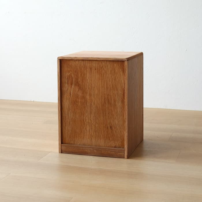 アンティーク 整理箱 タンス 古家具 ラワン 引き出し5杯 無塗装