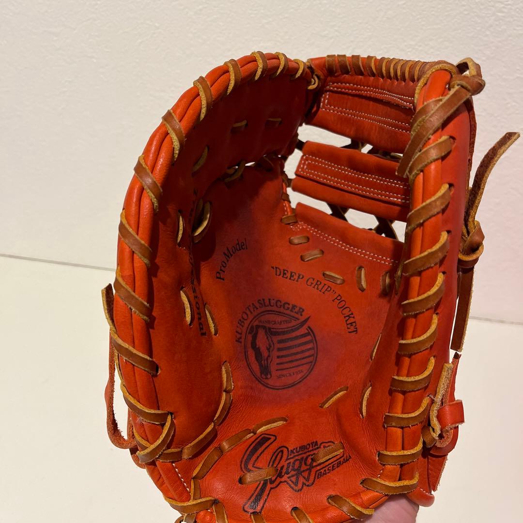 スラッガー Aggressive オレンジ 硬式グローブ