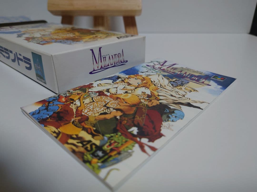 SFCレアソフト ミランドラ　中身完品ハガキ付き　起動確認のみ