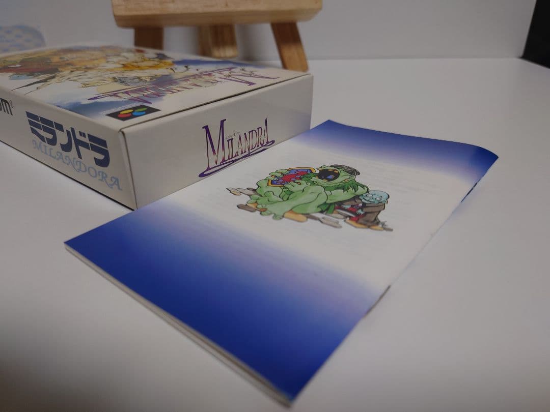 SFCレアソフト ミランドラ　中身完品ハガキ付き　起動確認のみ