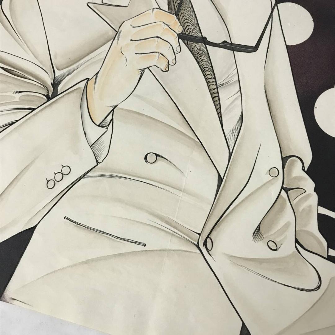 檜垣 憲朗 直筆カラー 原画 原稿 【ジ・ゴ・ロ】青年マンガ