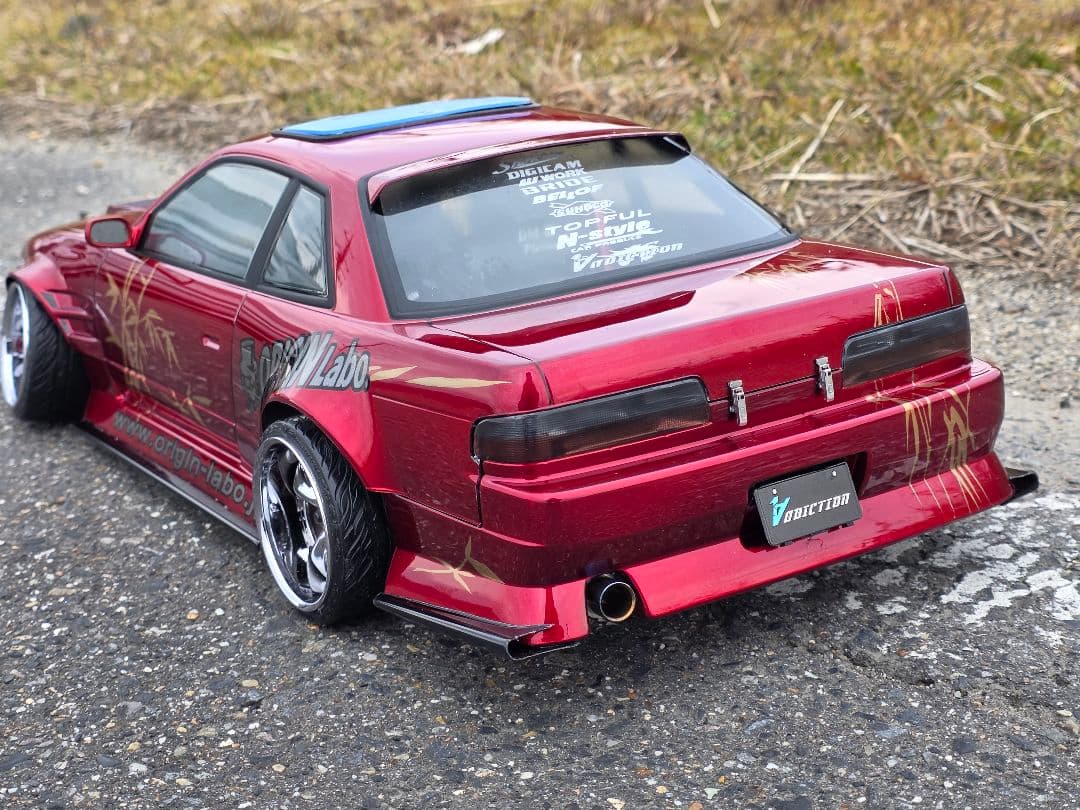 アディクション　オリジンS13 シルビア　制作済みラジコンホディ