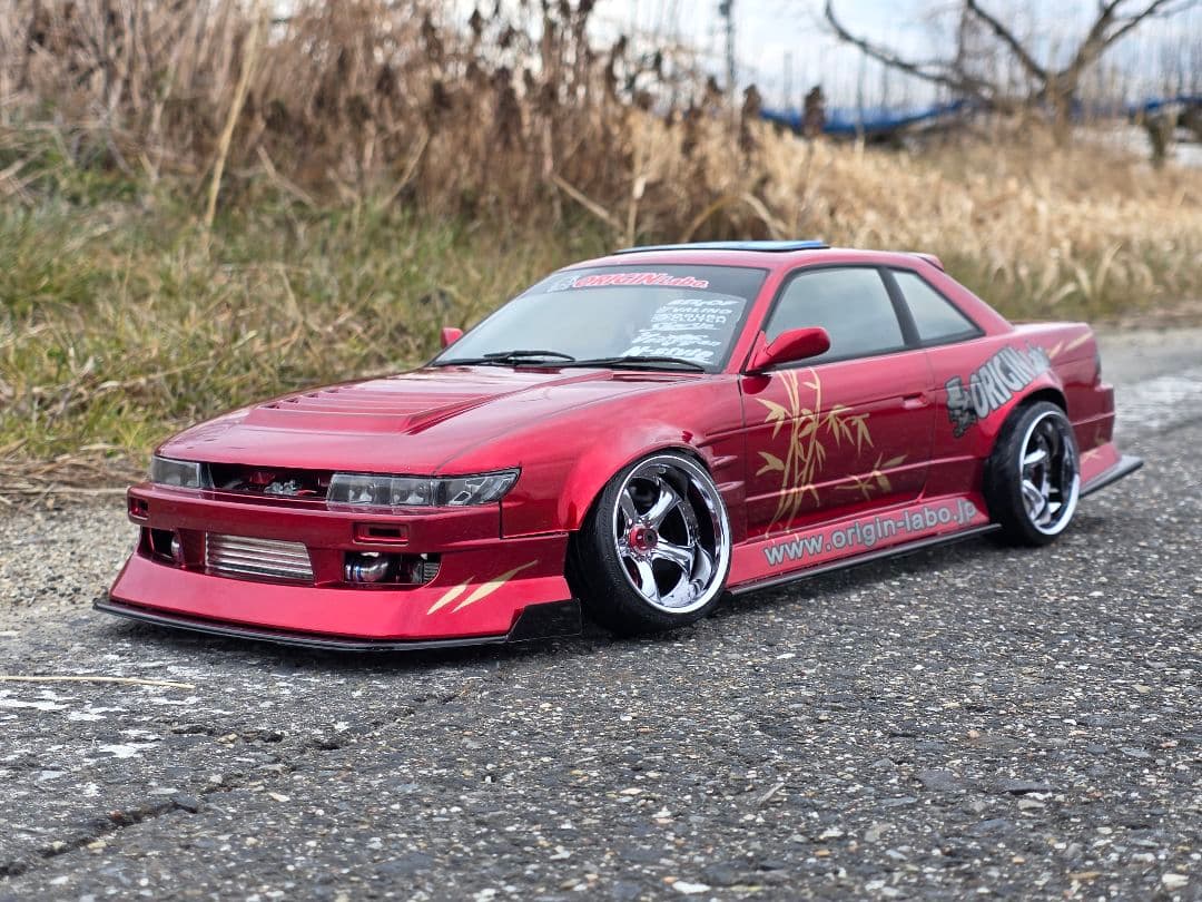 アディクション　オリジンS13 シルビア　制作済みラジコンホディ