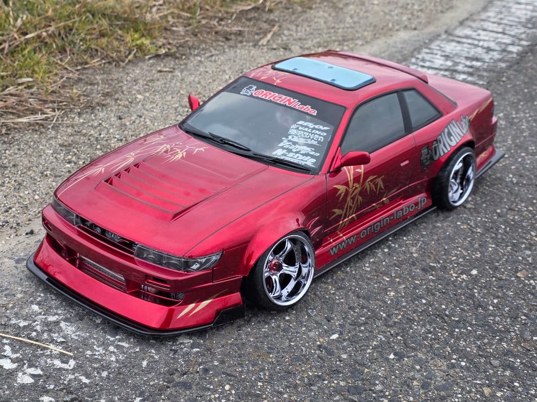 アディクション　オリジンS13 シルビア　制作済みラジコンホディ