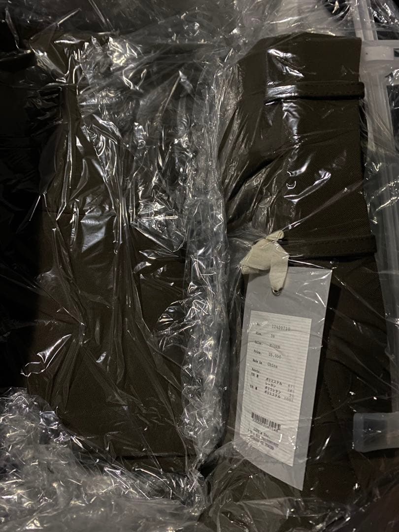 【新品】todayful bonding wide trousers 36