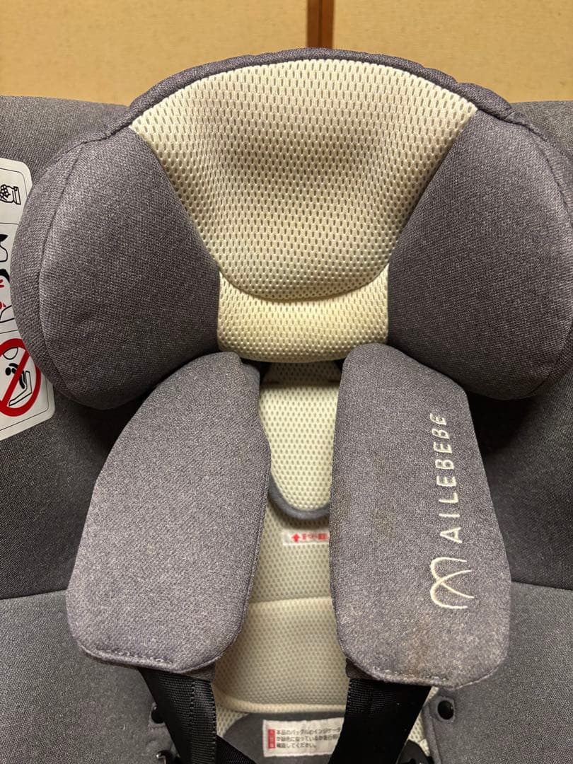 AILEBEBE KURUTTO 5i 車用チャイルドシート グレー