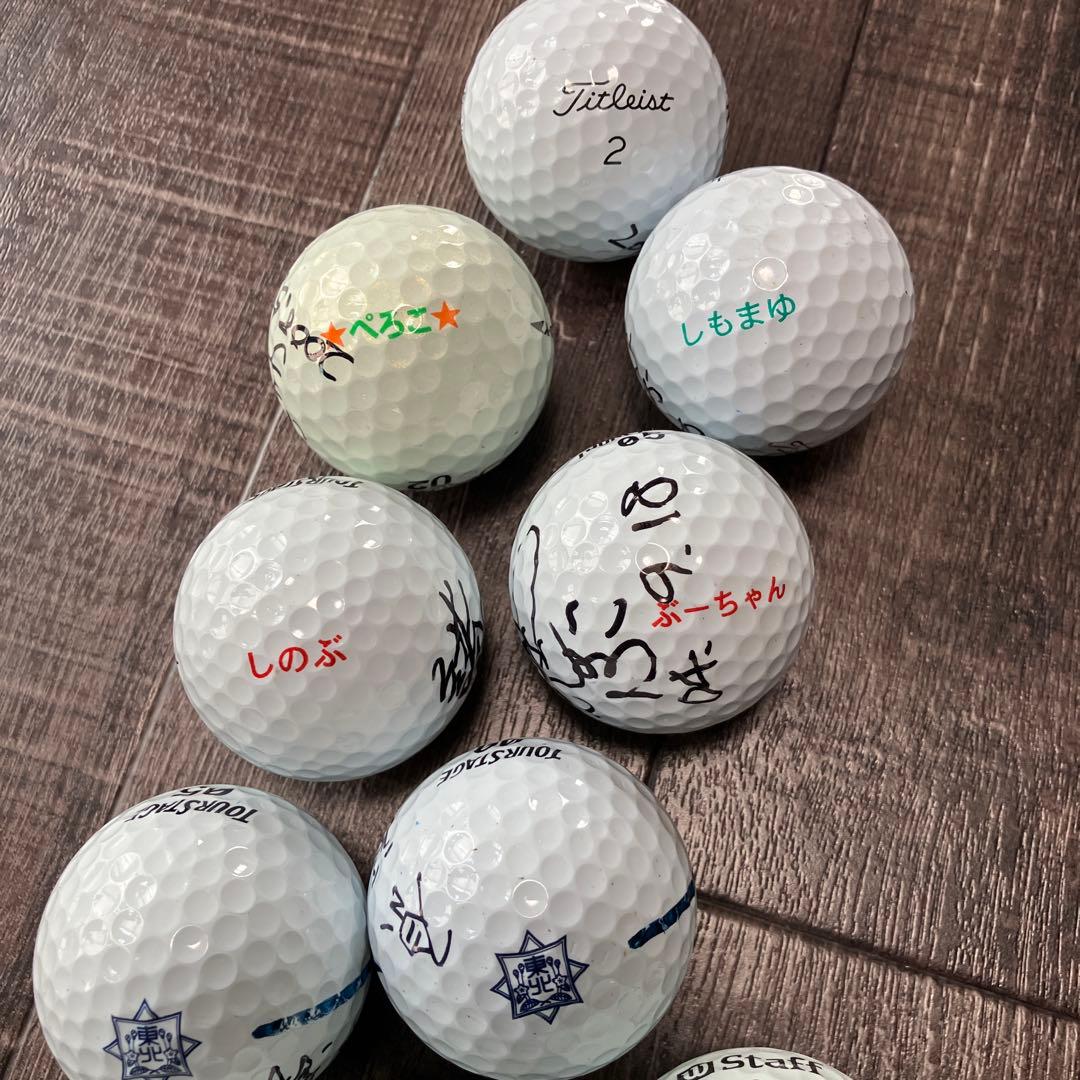 女子ゴルフ　サインボール