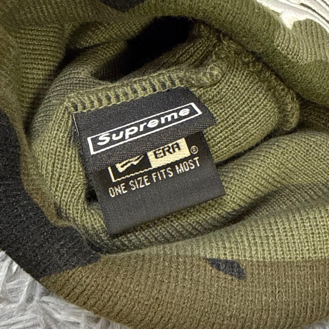 Supreme New Era® Blackletter Beanie 迷彩