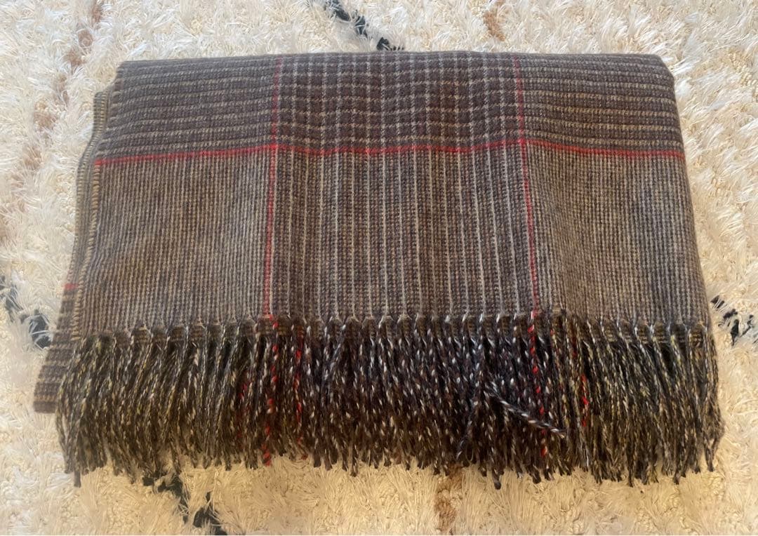 美品！【ジョンストンズ】カシミヤストール/大判ストール/Johnstons