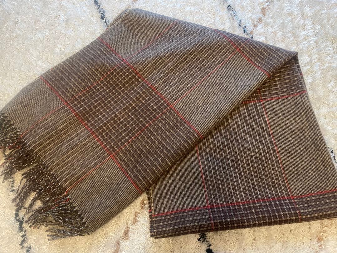 美品！【ジョンストンズ】カシミヤストール/大判ストール/Johnstons