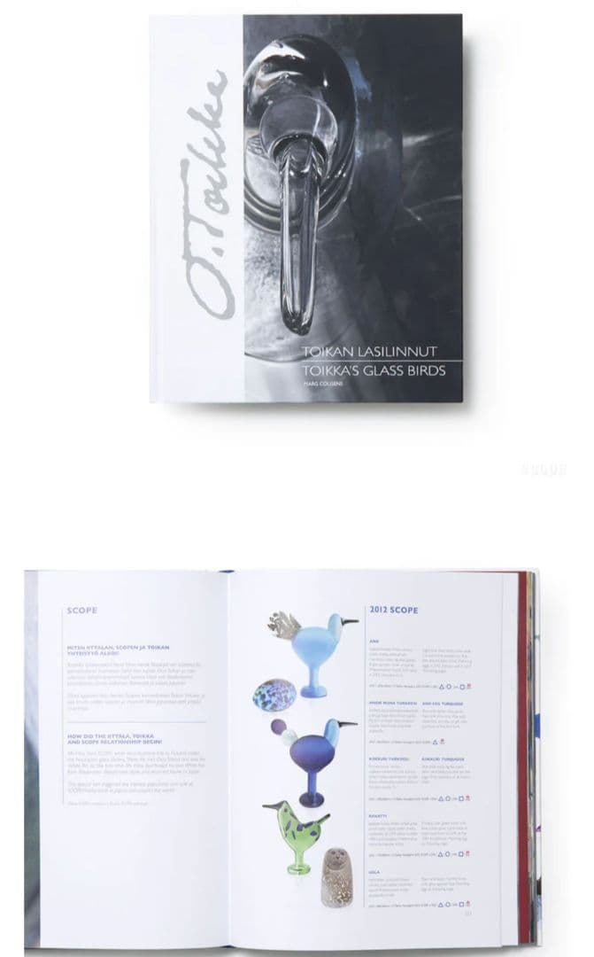*新品未使用*　TOIKKA'S GLASS BIRDS　オイバ・トイッカ作品集