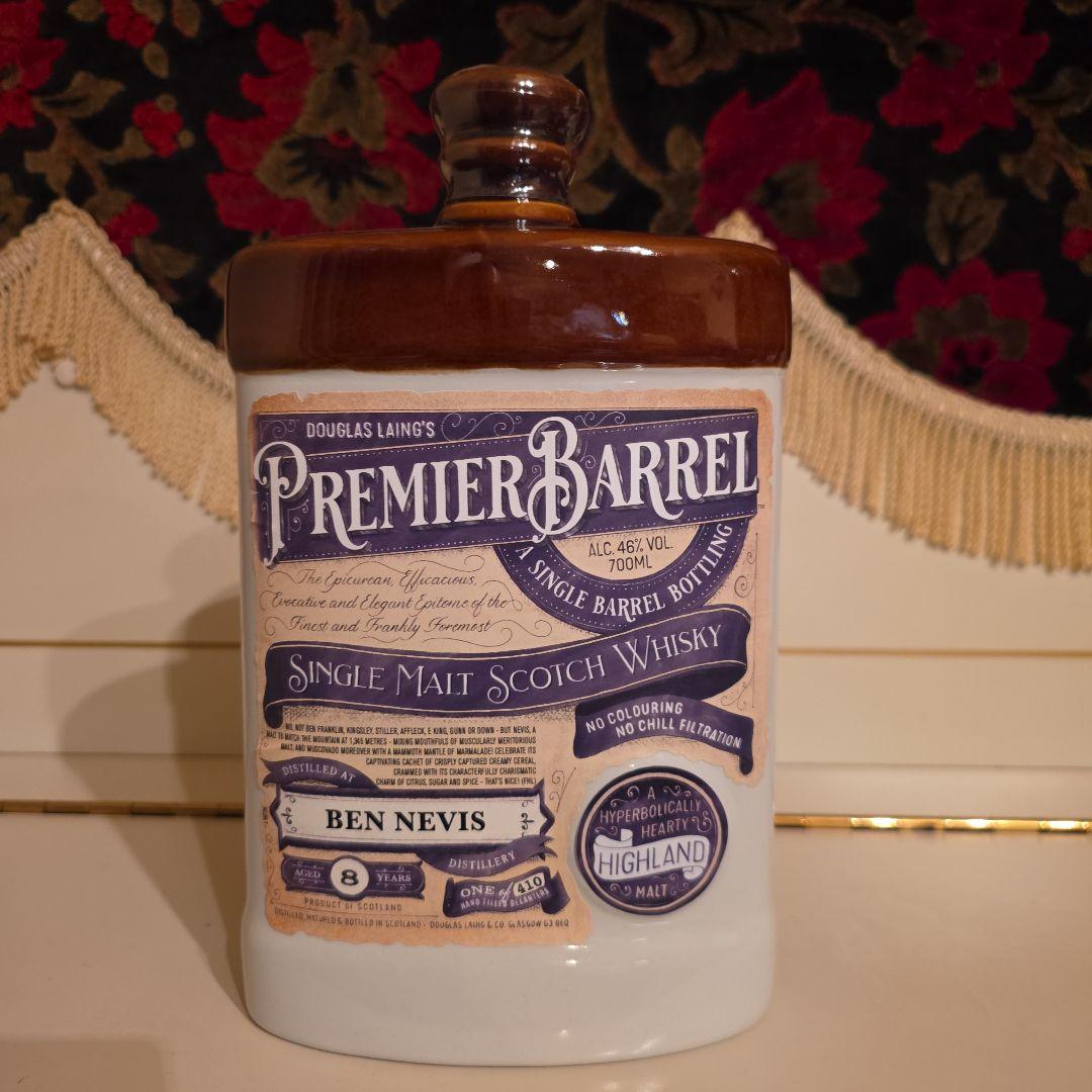 [プレミエバレル]ベンネヴィス 8年 リフィルホグスヘッド[ ダグラスレイン ]