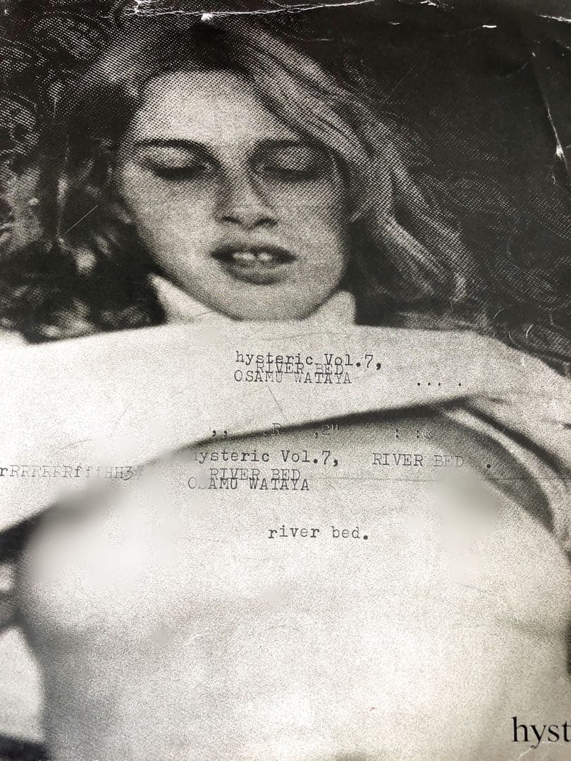 hysteric glamour vol.7  bed 写真集