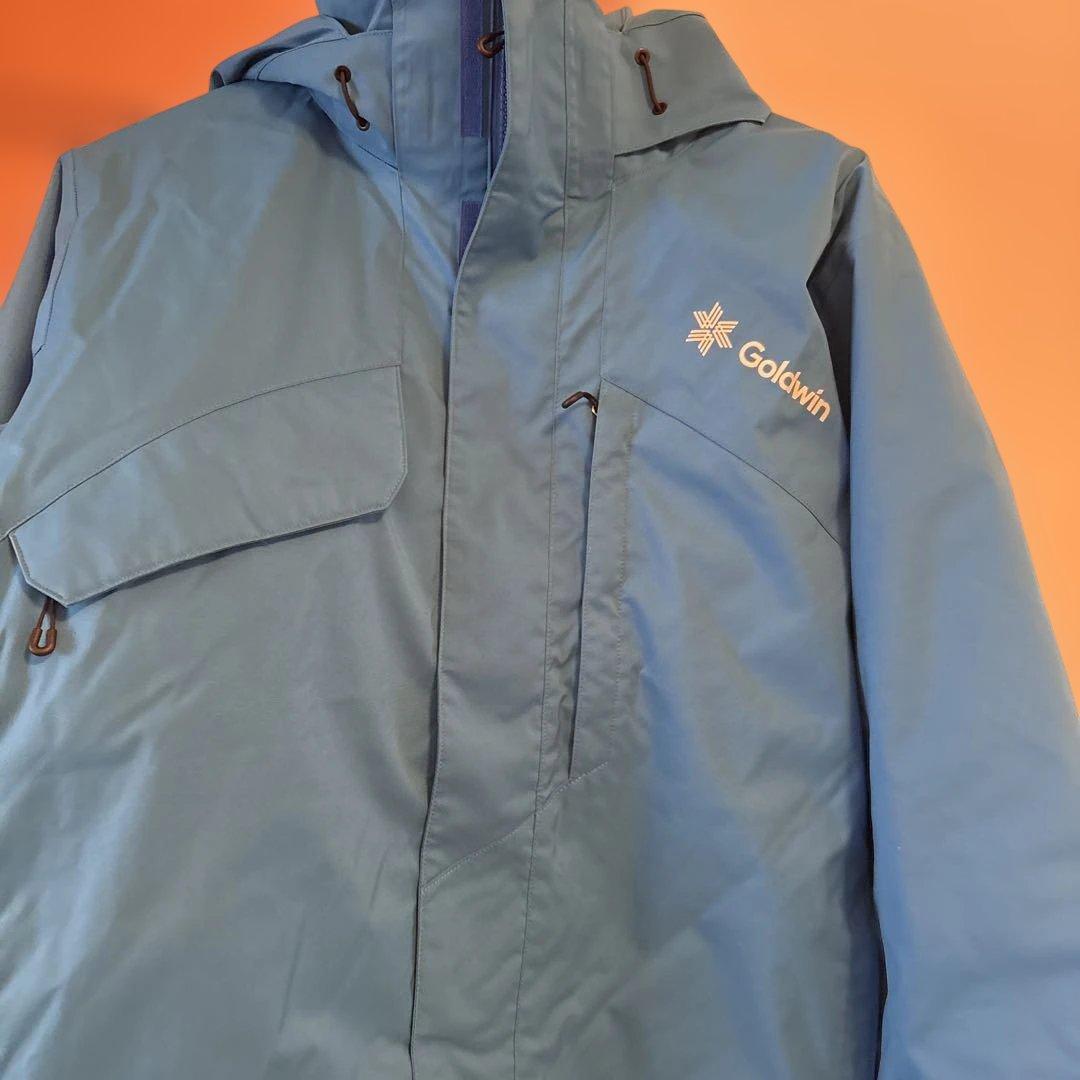 Goldwin 青 スキーウェア　上下