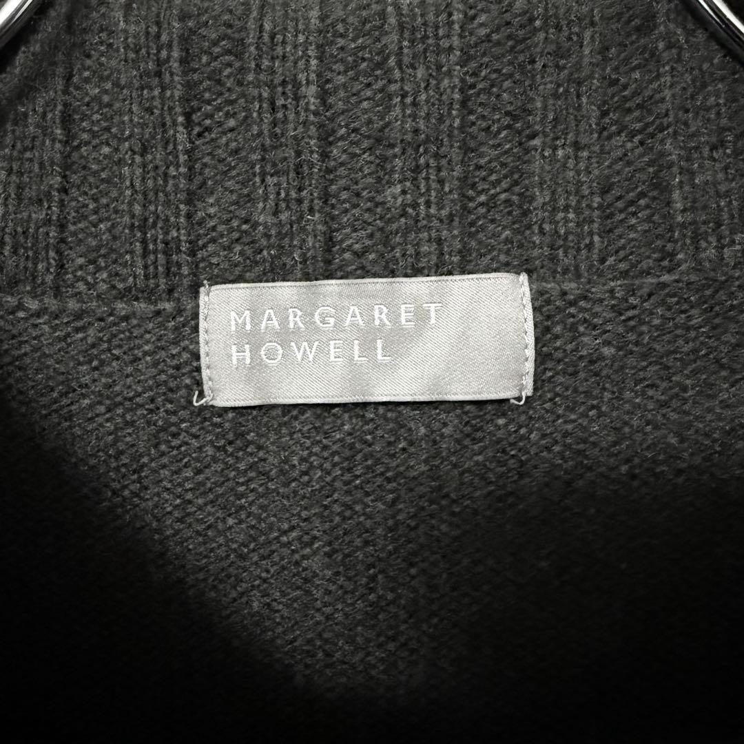 マーガレットハウエル タートルニットベスト タートルネック シルク・カシミヤ混