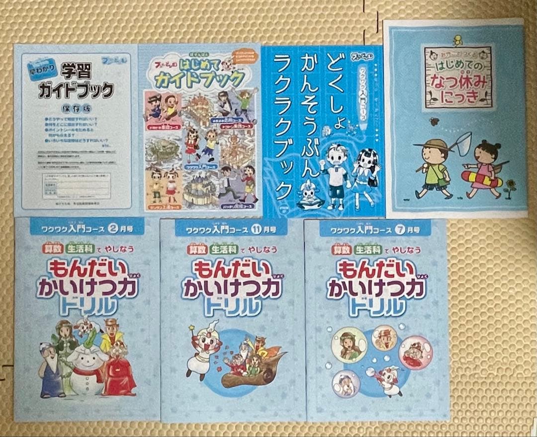 2024年度版 ブンブンどりむ 1年生 ワクワク入門コース1年分