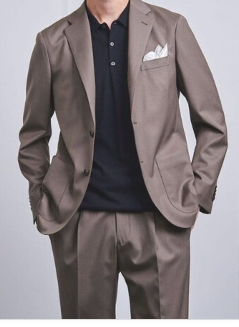 UNITED ARROWS ツイル2 セットアップ　 R-MODEL 46