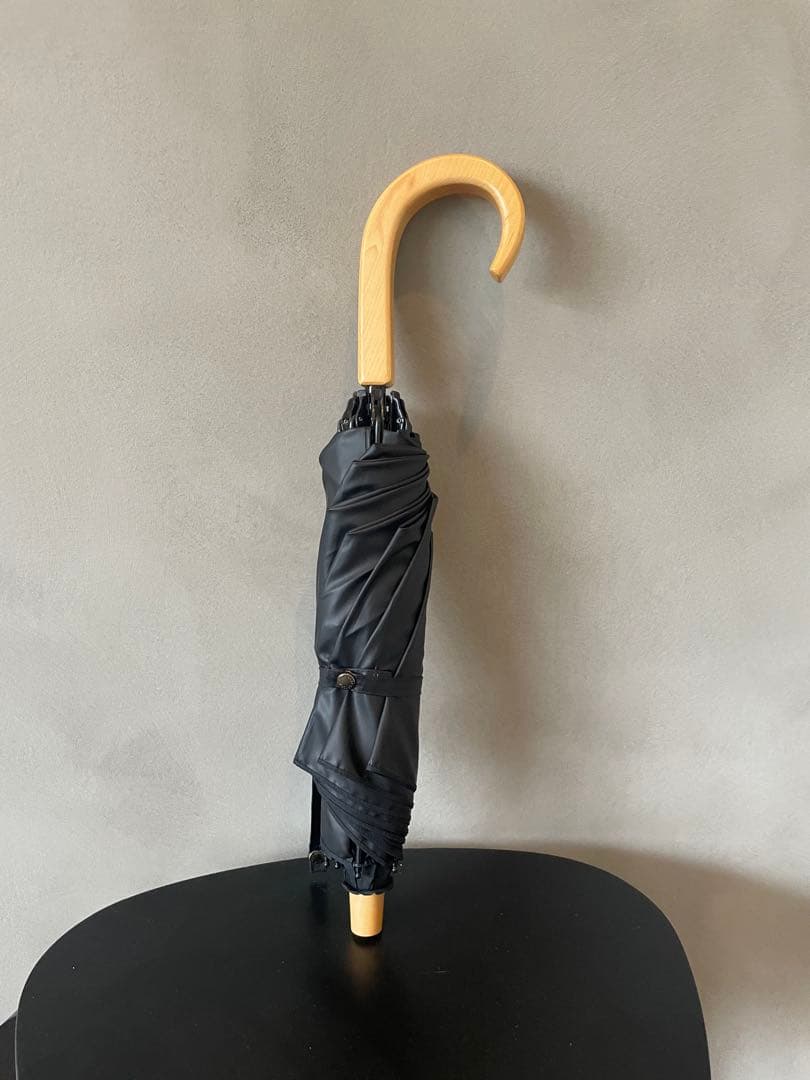 サンバリア100 3段折　無地　晴雨兼用