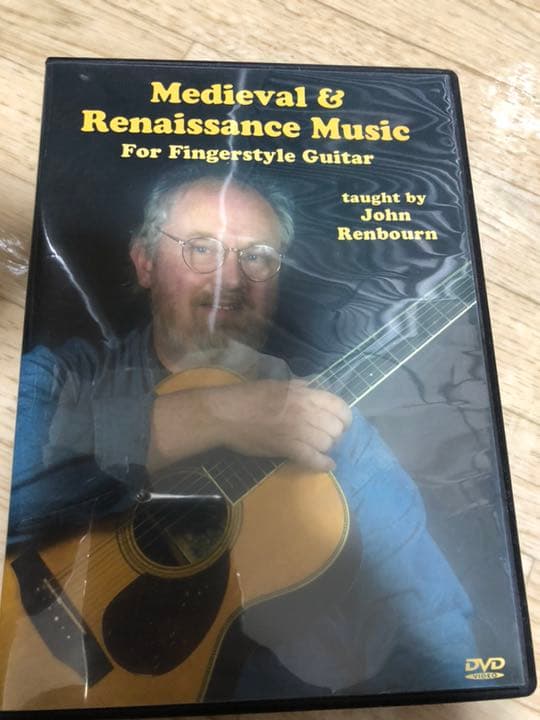 中世ルネサンス フィンガースタイルギター教則DVD ジョンレンボーン