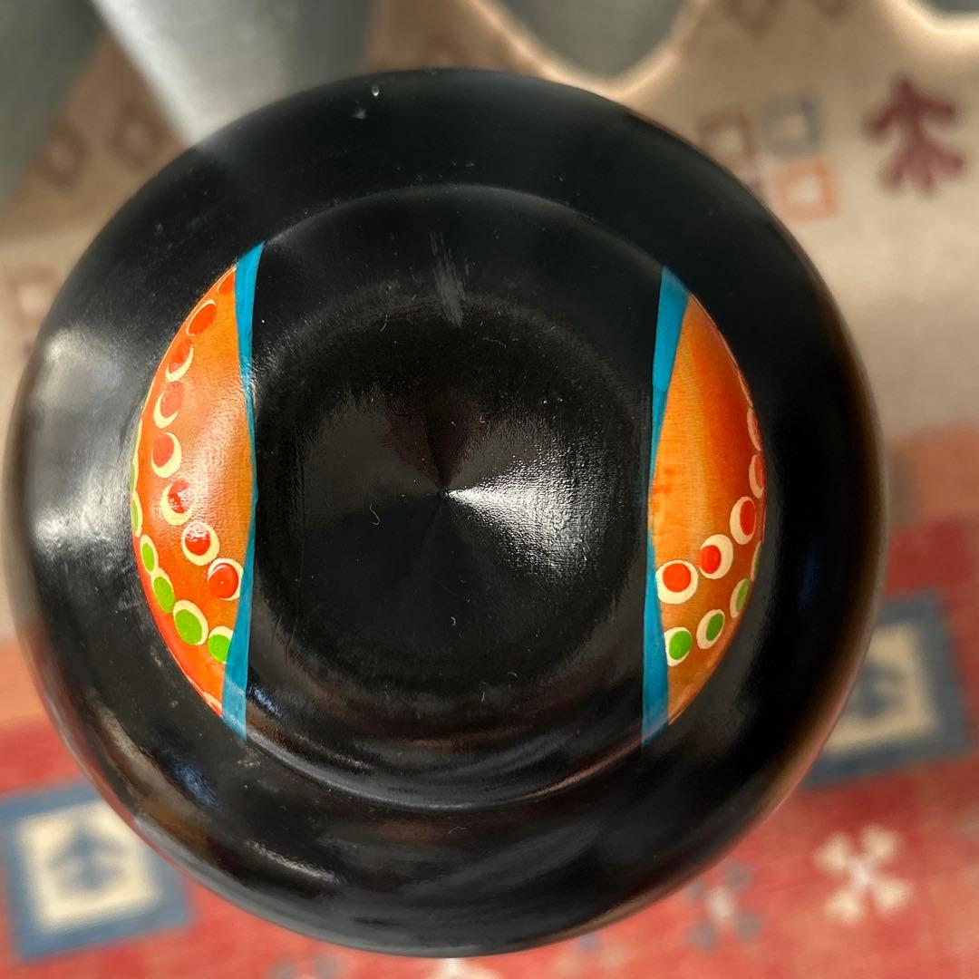 【美品】福島創作こけし　香村作　干支　猪 (送料込み)