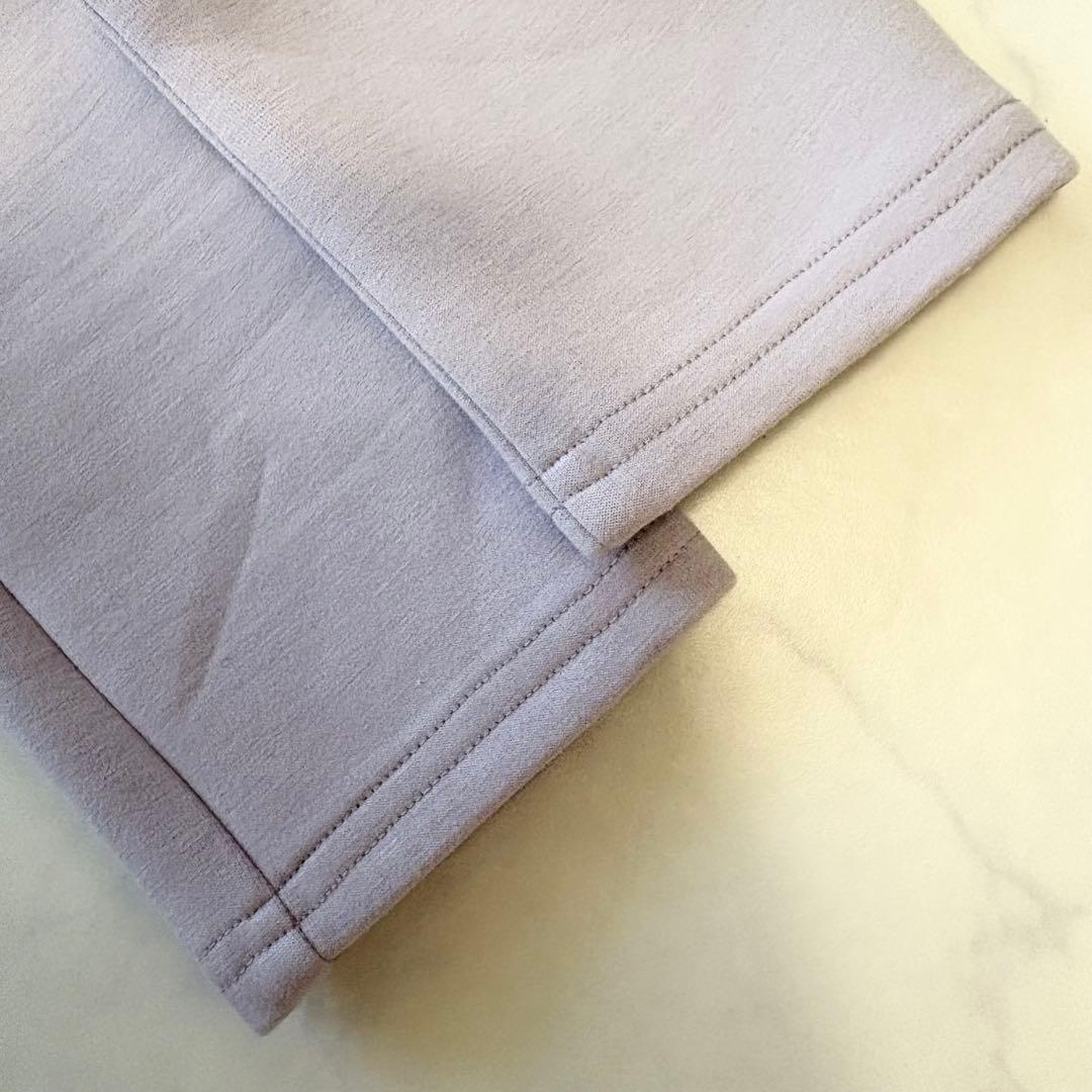 ツルバイマリコオイカワ フレア ペプラム ラベンダー Kirill 上品✨綺麗色