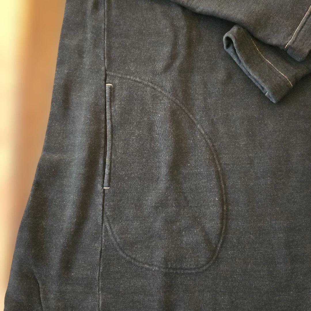 45R裏毛の馬ドレス(インデイゴ濃)