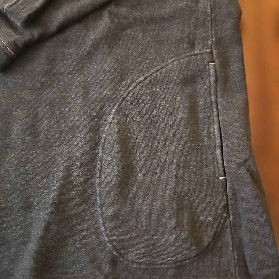 45R裏毛の馬ドレス(インデイゴ濃)