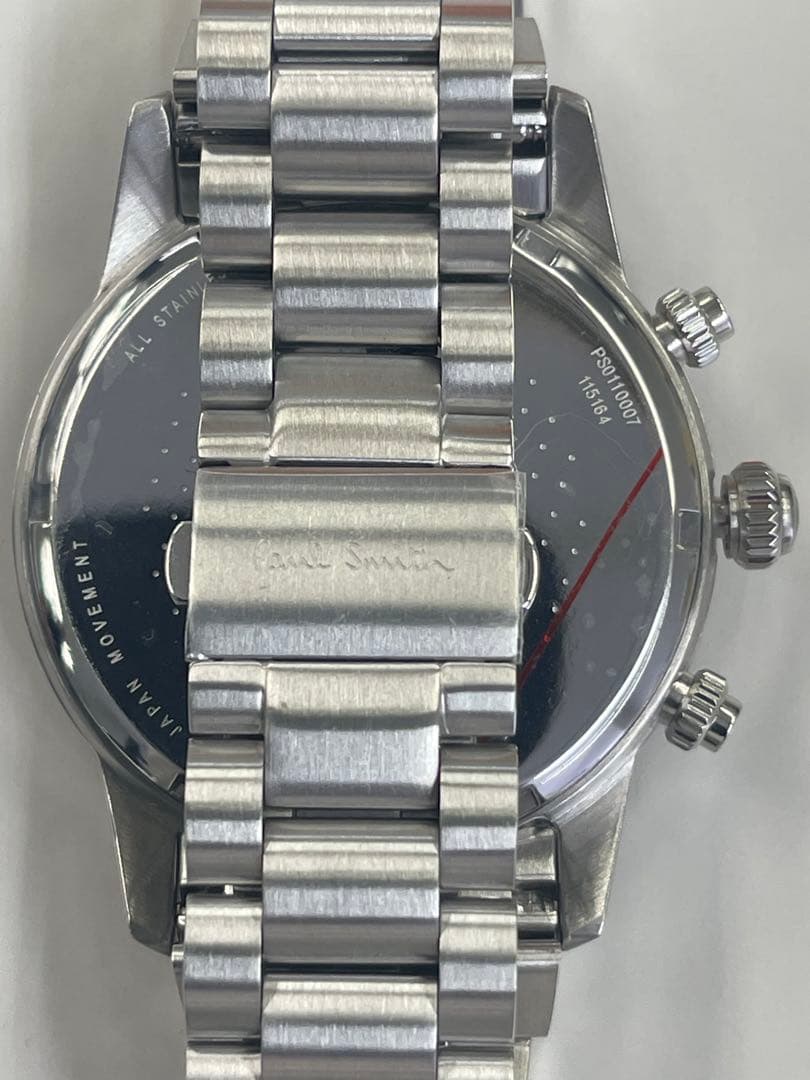 ポールスミス PS0110007 メンズ クロノグラフ クォーツ腕時計