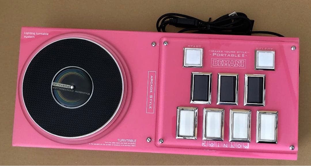 beatmania ⅡDX 専用コントローラー 虹コン