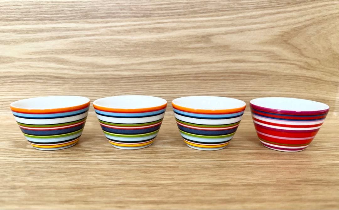  イッタラ　オリゴ　エッグカップ　4点セット