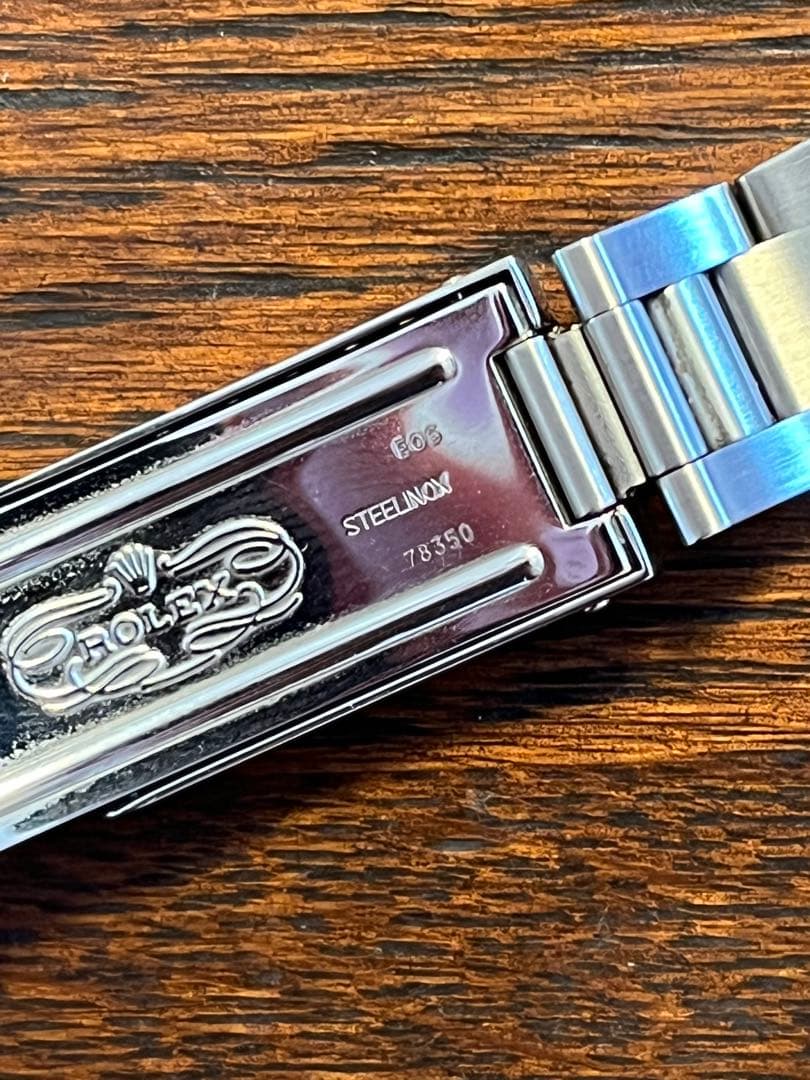 ROLEX 19mm 78350 弓カン 557 ロレックス オイスターブレス