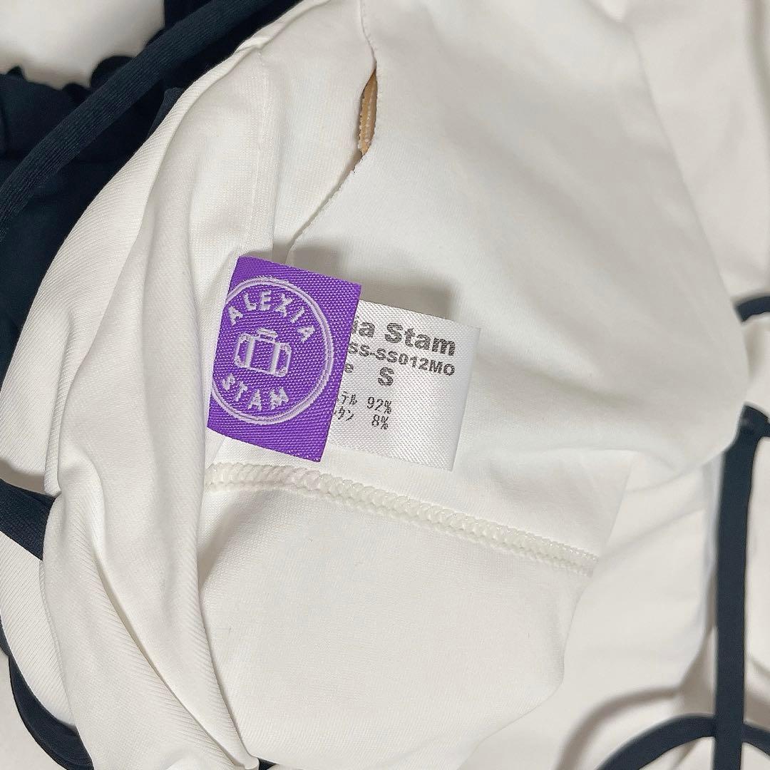 ALEXIA STAM アリシアスタン バイカラー ワンピース スイムウェア