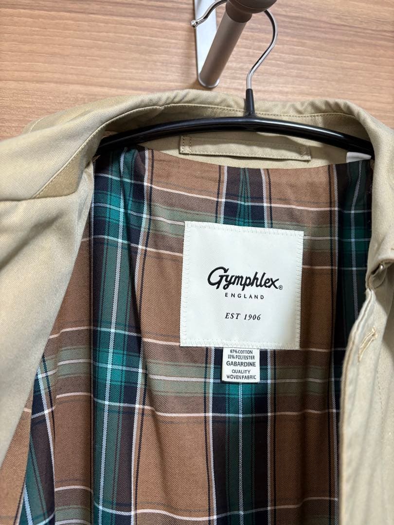 Gymphlex ベルテッドバルマカーンコート GY-A0058SYR