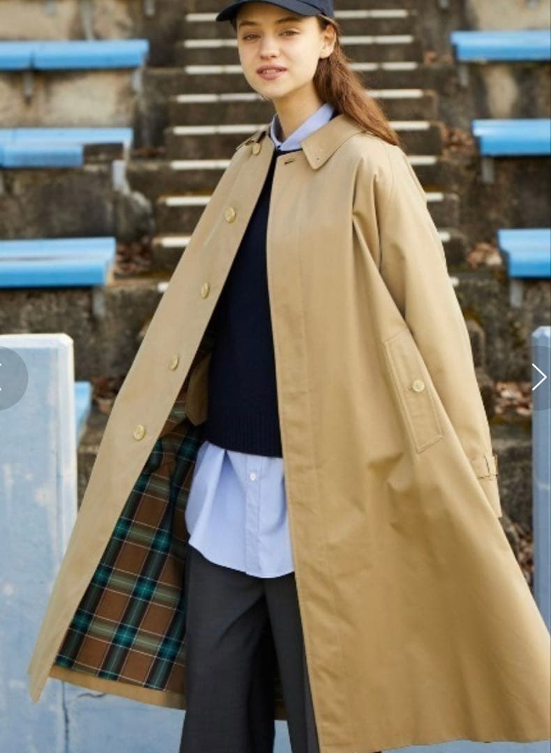 Gymphlex ベルテッドバルマカーンコート GY-A0058SYR