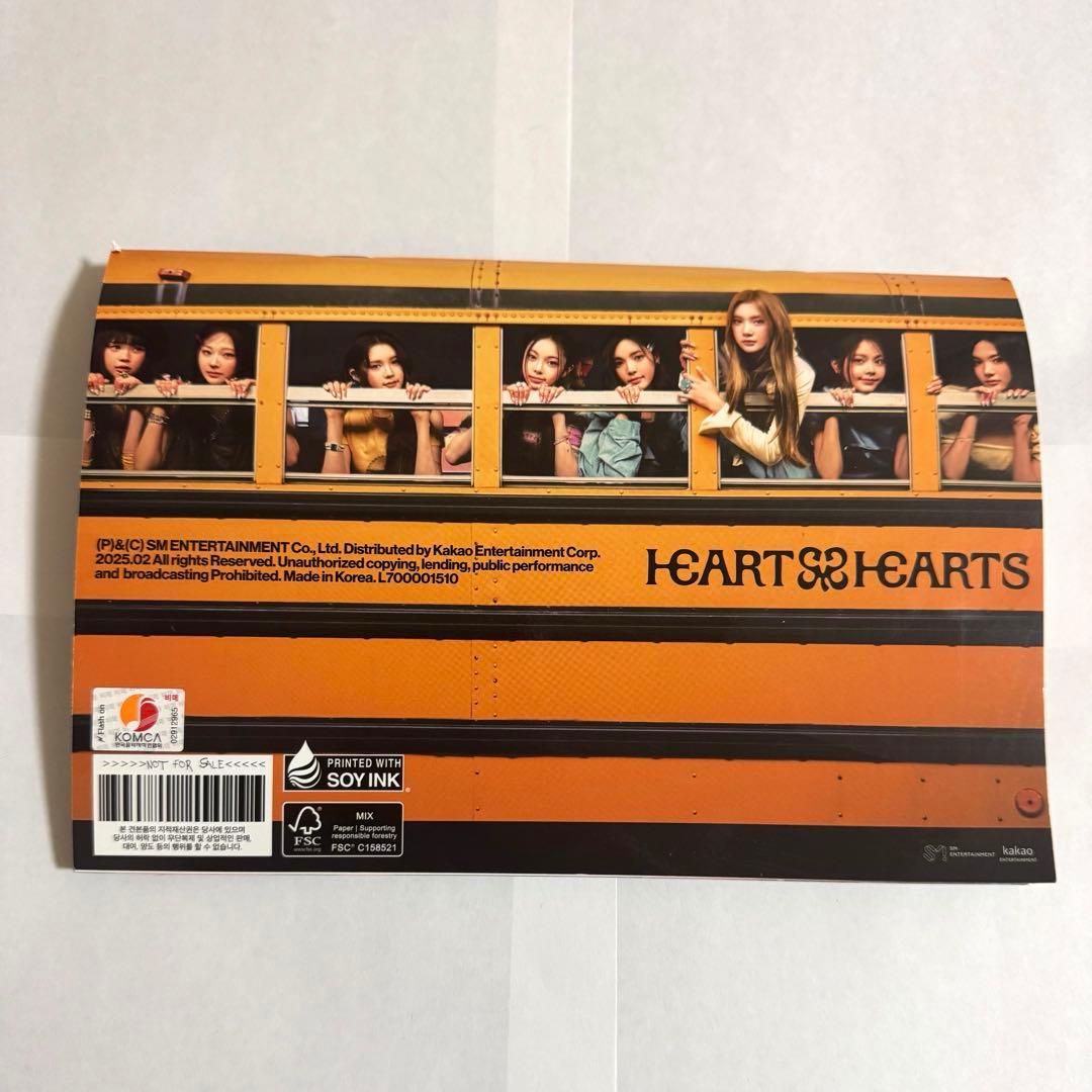 Hearts2Hearts The chase 直筆サイン入りアルバム