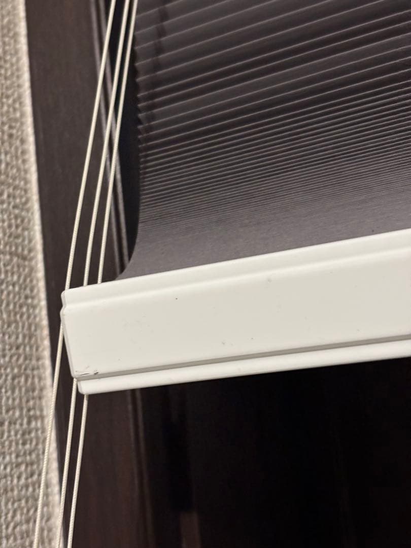 幅1650mm TUISS ツインハニカム シアーダークグレー つっぱり式