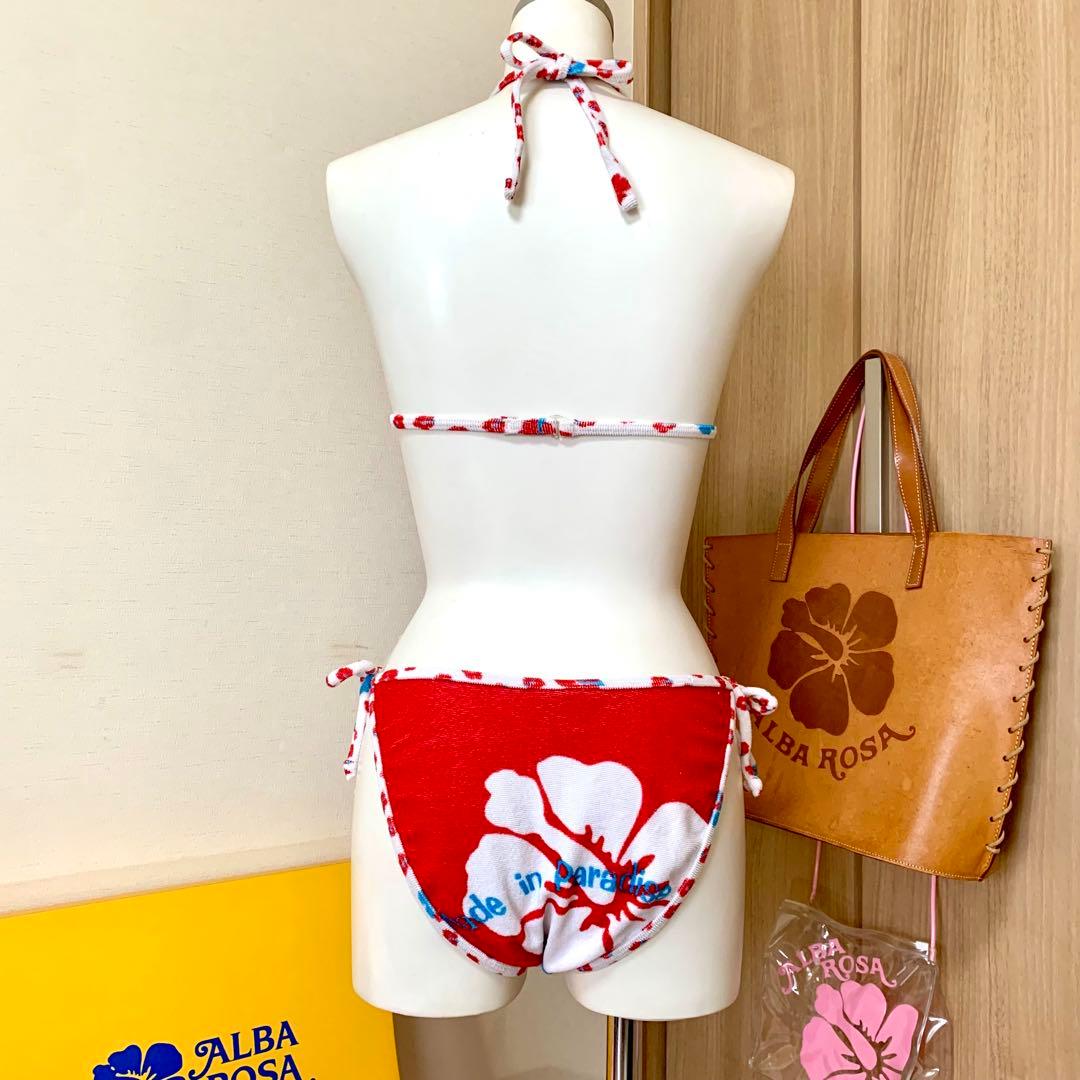 【eggモデル着用】アルバローザ　水着　メイパラ柄【当時物★激レア】