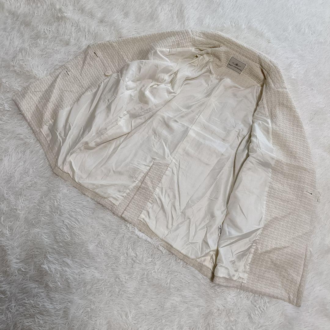 極美品♪GRACE CONTINENTAL ロービングフリンジコート 金ボタン