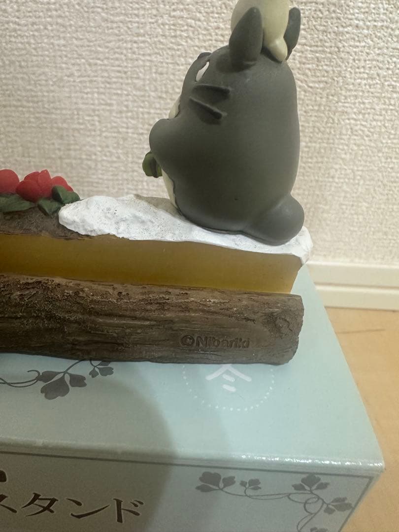 となりのトトロ 四季フォトスタンド 冬 おくりもの　レア