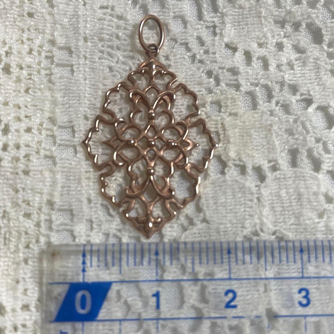 agete K10 ジャスミンチャーム