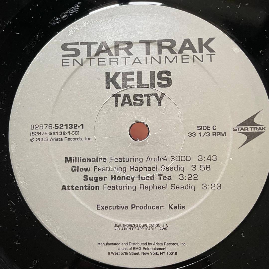 名盤 Kelis Tasty レコード 2LP 洋楽 HIPHOP RB Rap
