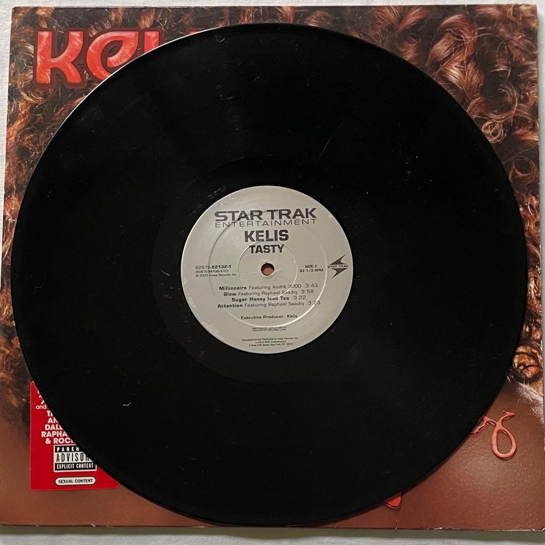 名盤 Kelis Tasty レコード 2LP 洋楽 HIPHOP RB Rap