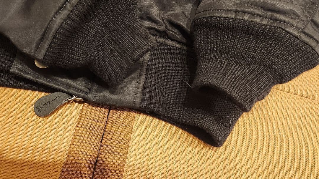 極美品 AVIREX N-2B ブラック　M NO.6152176