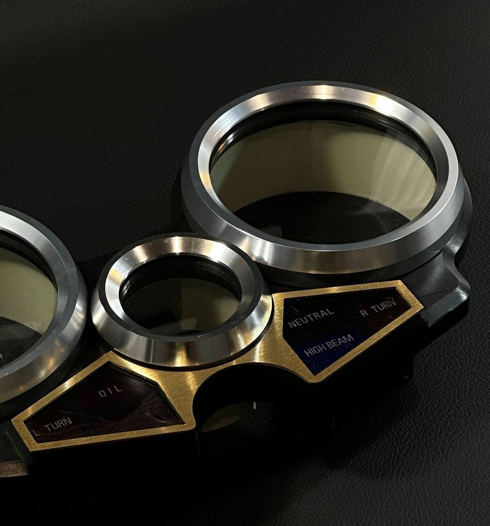 CBX400F CBX550F アルミビレット メーターリング フル m742