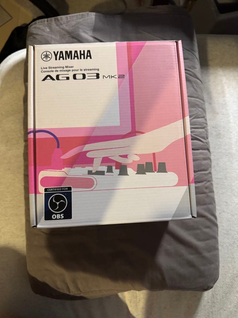YAMAHA AG03 MK2 オーディオミキサー　ホワイト