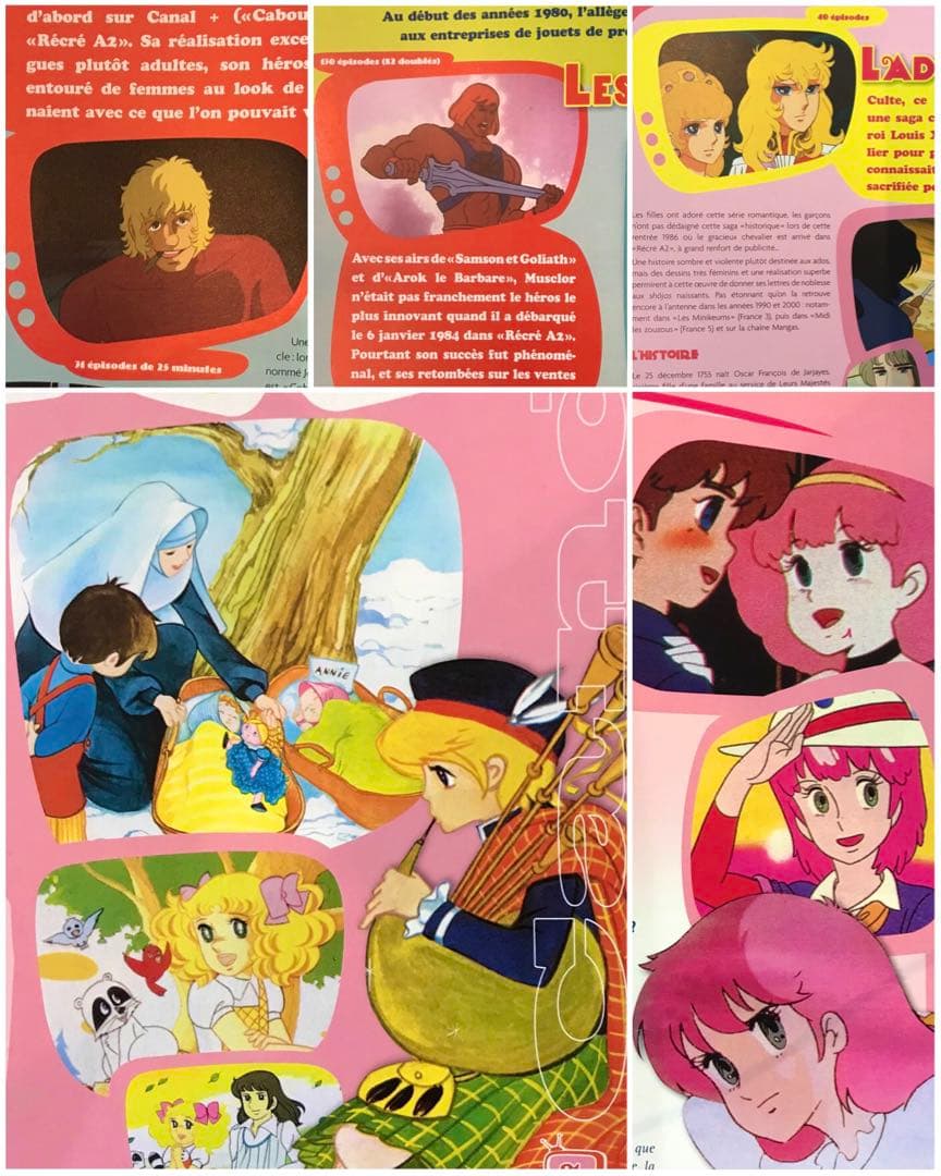 【洋書・仏語】NOS DESSINS animes 70-80 【レトロアニメ】