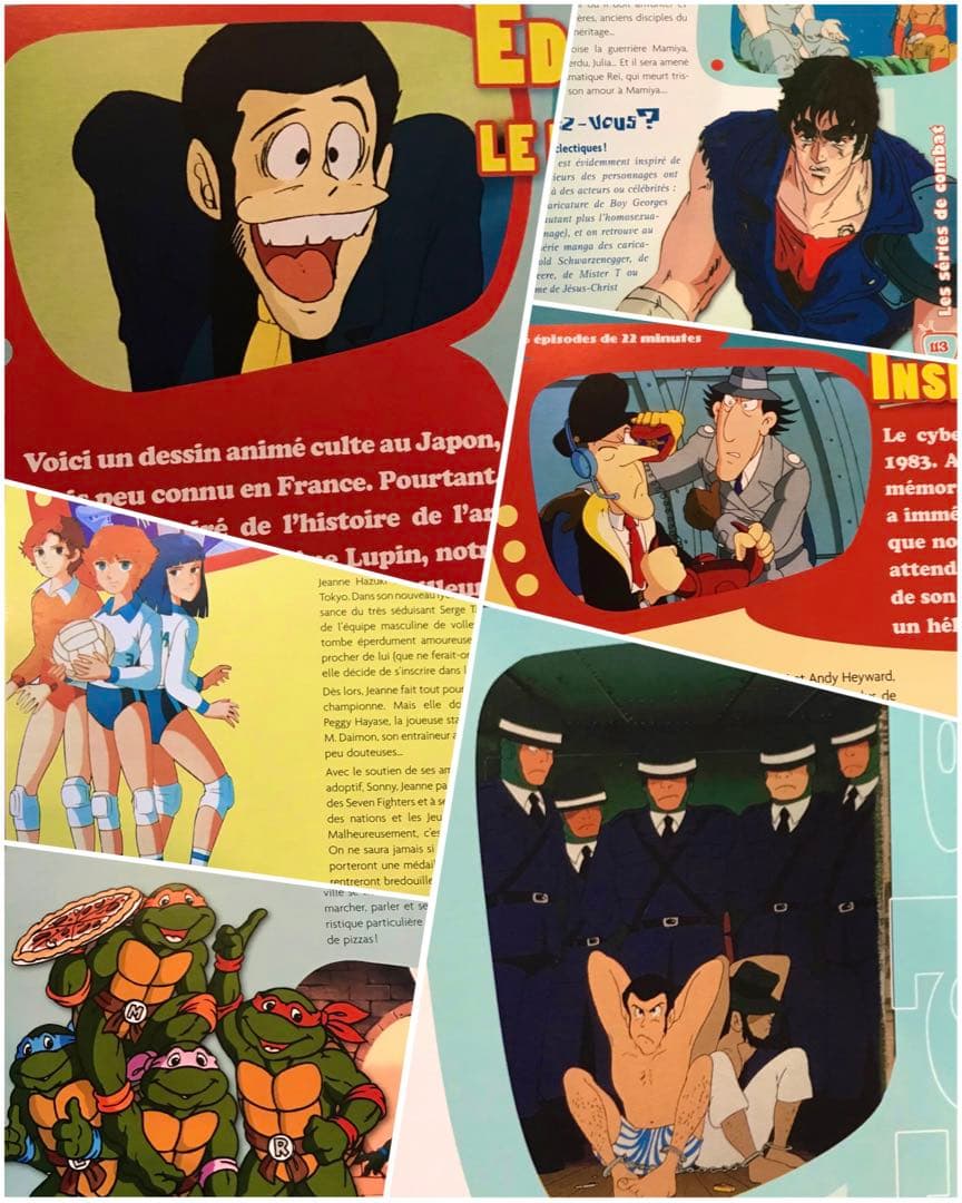 【洋書・仏語】NOS DESSINS animes 70-80 【レトロアニメ】