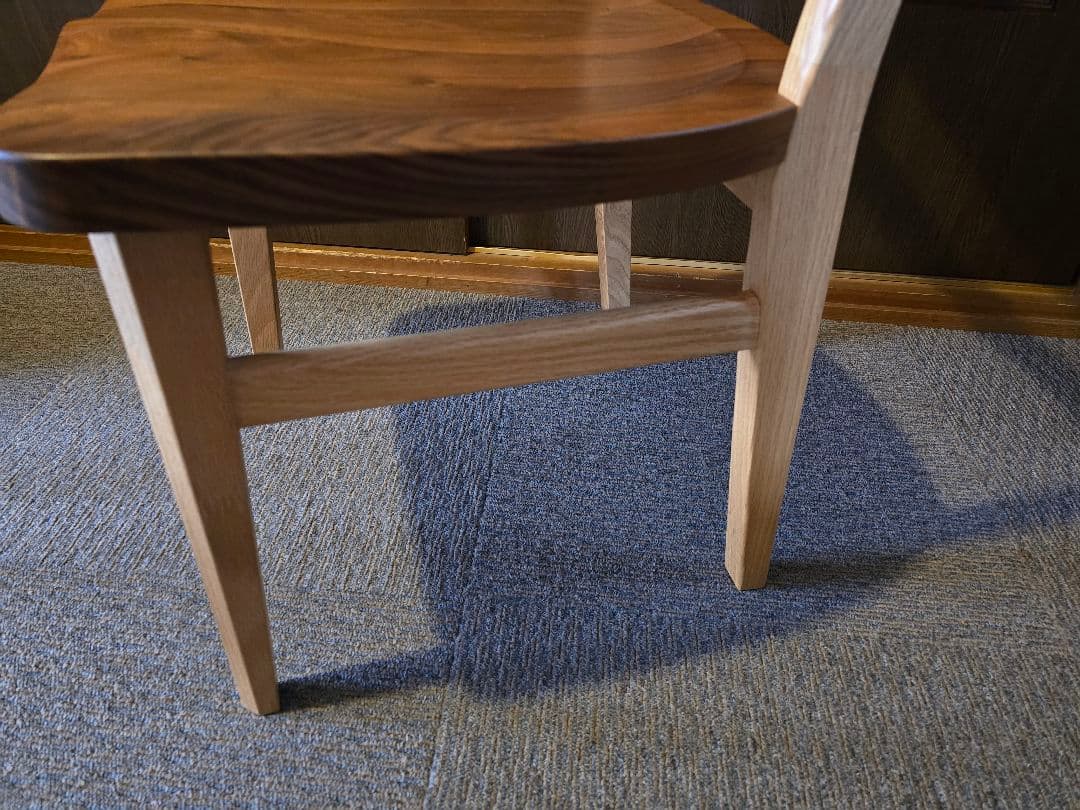 【レオちゃん】イバタインテリア　サインチェア　ダイニングチェア　2脚